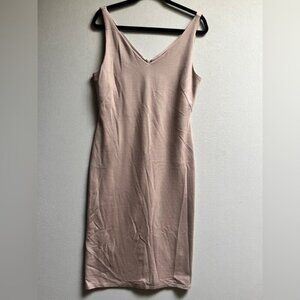 Babaton Aritzia Brodie bodycon fitted midi dress Sz L